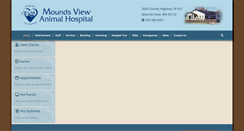 Desktop Screenshot of moundsviewanimalhosp.com