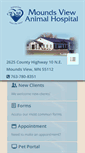 Mobile Screenshot of moundsviewanimalhosp.com